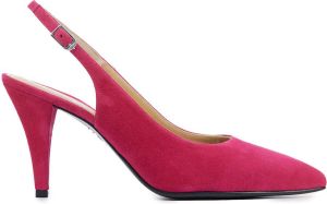 Unisa Pumps Stiletto Dames Damesschoenen Suède hoogte 7 cm Temi sue Fuchsia
