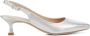 Unisa Sandalen Dames Damesschoenen Leer hoogte cm Jamal met Zilver - Thumbnail 1