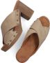 UNISA Muiltjes Dames Tapia Maat: 37 Materiaal: Suède Kleur: Taupe - Thumbnail 2