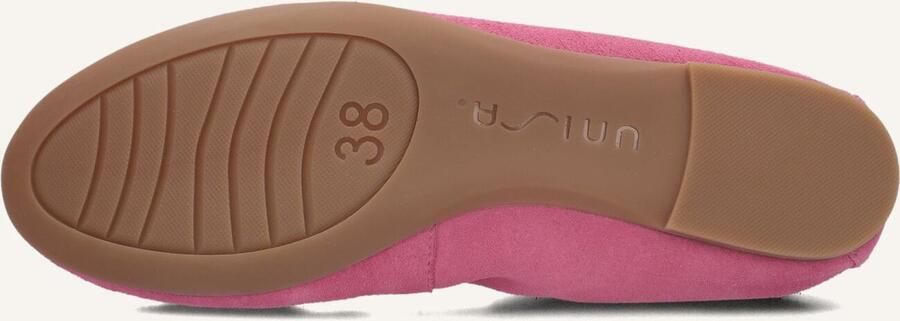 UNISA Ballerina Dames Acor Maat: 39 Materiaal: Suède Kleur: Roze - Foto 2