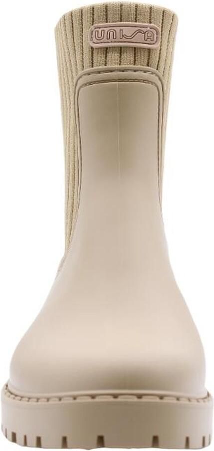 Unisa Stijlvolle Chelsea-laarzen Beige Dames - Foto 8