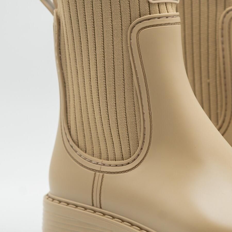 Unisa Stijlvolle Chelsea-laarzen Beige Dames