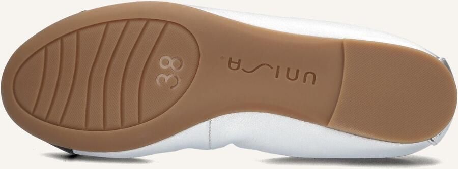 UNISA Ballerina Dames Auto Maat: 39 Materiaal: Leer Kleur: Zilver - Foto 2