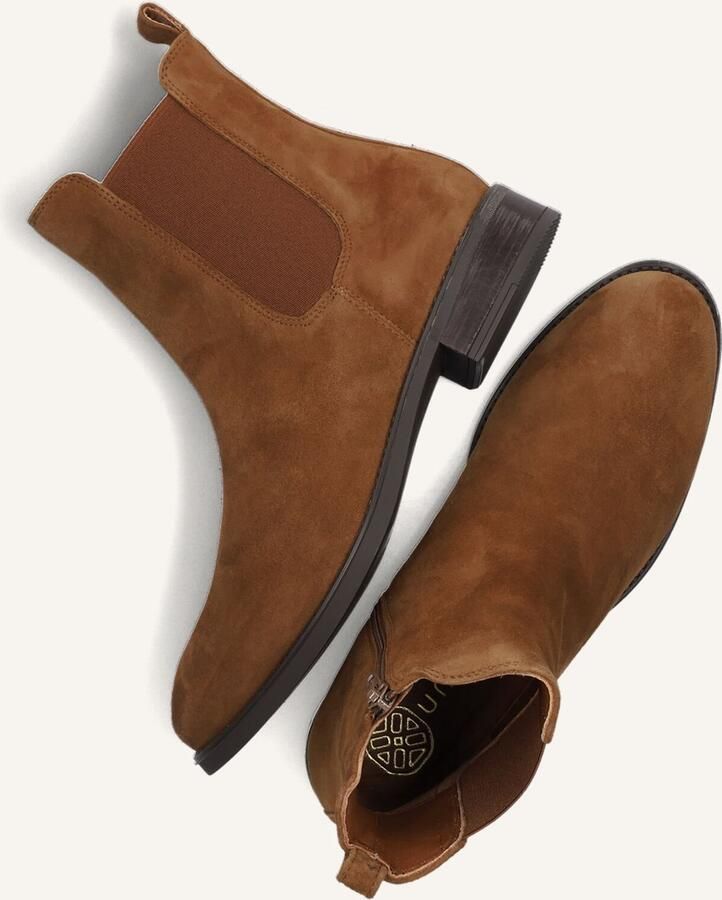 UNISA Chelsea Boots Dames Barty Maat: 35 Materiaal: Suède Kleur: Cognac - Foto 2