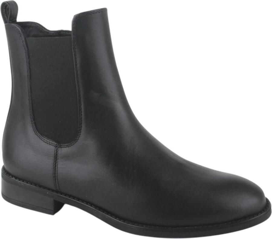 Unisa BARTY_F25_STT BLACK dames enkellaarzen gekleed zwart