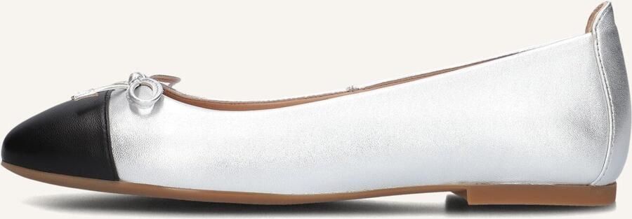 Unisa Belle Ballerina's Ballarina Schoenen Instappers Dames Zilver - Foto 2