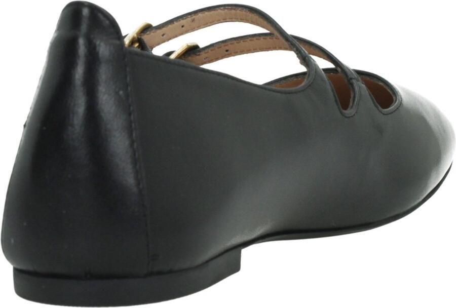 UNISA Ballerina Dames Berley Maat: 37 Materiaal: Leer Kleur: Zwart - Foto 2