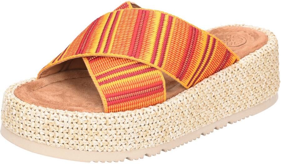 Unisa CAROLIN ZON MERIG FRAGOLA dames veterschoenen meerkleurig