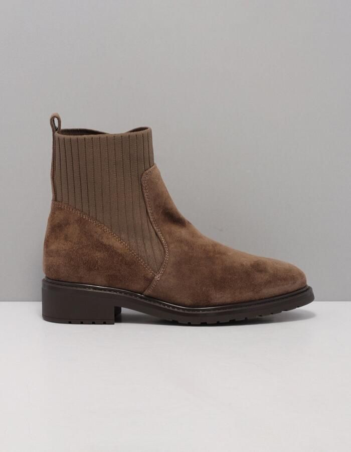 Unisa Ellen Chelsea boots Enkellaarsjes Dames Taupe - Foto 2