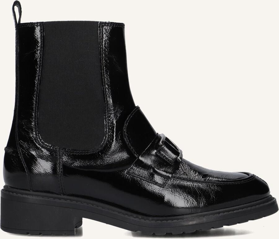 UNISA Enkelboots Dames Erne Maat: 41 Materiaal: Lakleer Kleur: Zwart - Foto 2