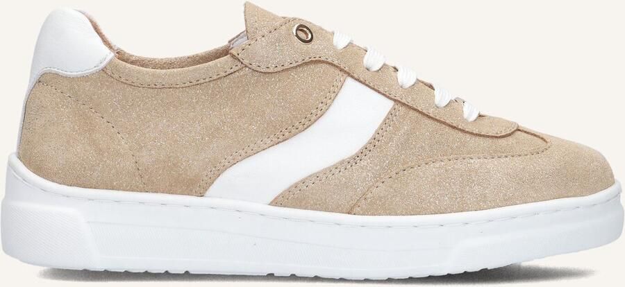 UNISA Lage Sneakers Dames Futiel Maat: 39 Materiaal: Suède Kleur: Goud