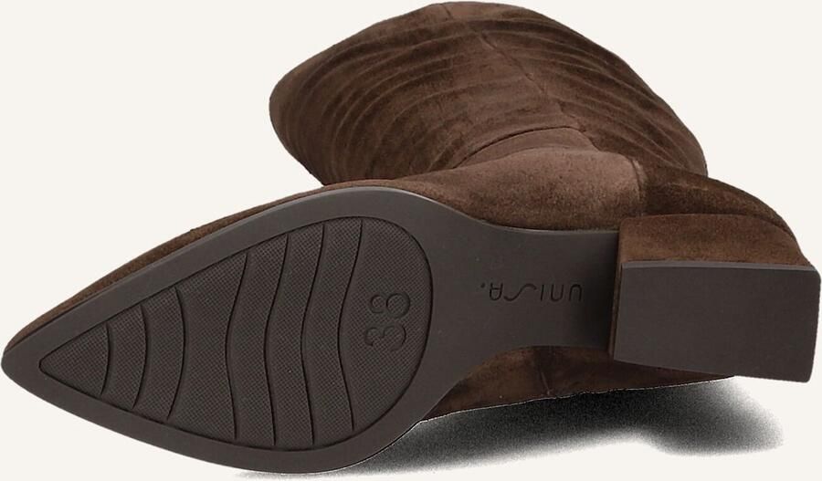 UNISA Hoge Laarzen Dames Jefri Maat: 41 Materiaal: Suède Kleur: Bruin - Foto 2