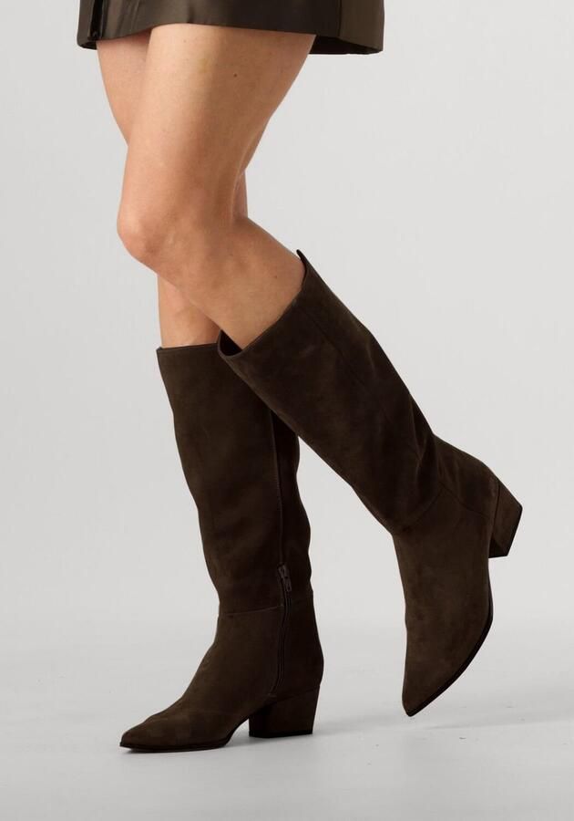 UNISA Hoge Laarzen Dames Jefri Maat: 41 Materiaal: Suède Kleur: Bruin - Foto 6