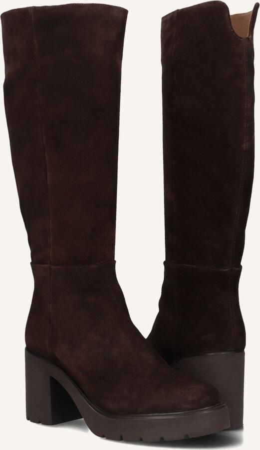 UNISA Hoge Laarzen Dames Kayli Maat: 37 Materiaal: Suède Kleur: Bruin - Foto 2