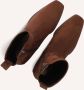 Unisa Langley Enkellaarsjes Enkelboots met rits Dames Bruin - Thumbnail 2