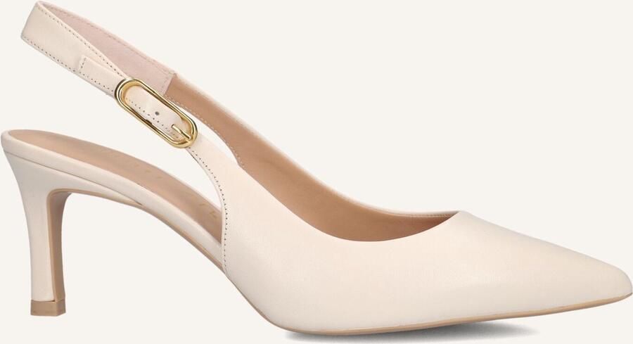 UNISA Slingbacks Dames Lanz Leer Beige