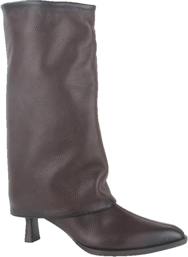 Unisa LARSY_ALA BROWN dames laarzen gekleed bruin
