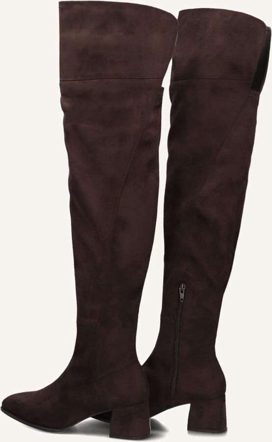 Unisa Bruine Overknee Laarzen Lavid Stijl