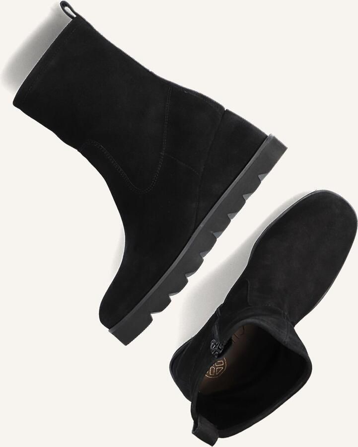 UNISA Enkellaarsjes Dames Leticia Maat: 41 Materiaal: Suède Kleur: Zwart - Foto 2