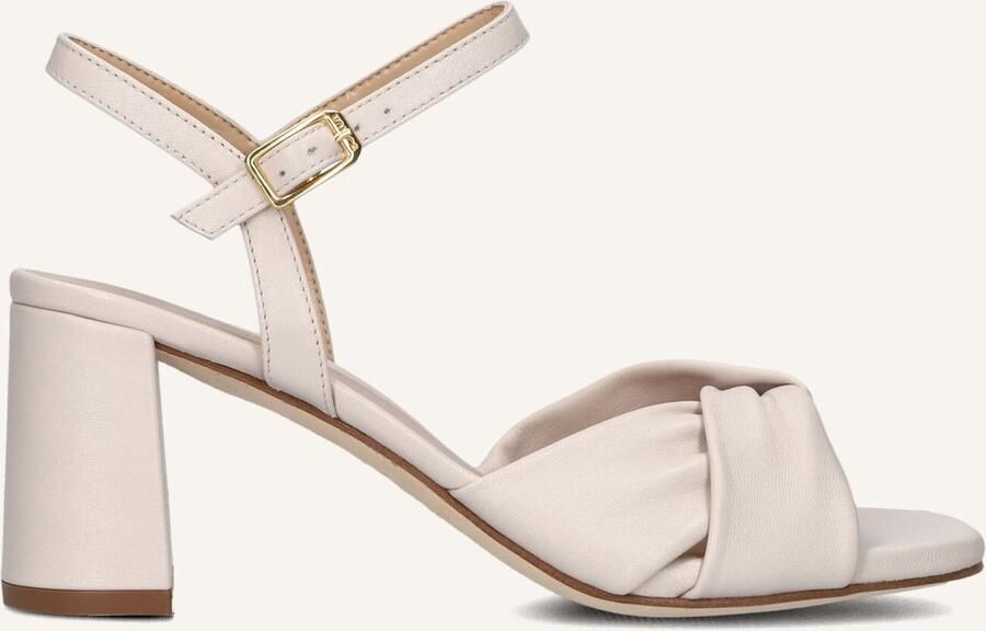 UNISA Sandalen met Hak Dames Medway Leer Wit