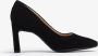 Unisa Pumps Stiletto Dames Damesschoenen Suède Blokhak hoogte 8 cm Waba Zwart - Thumbnail 3