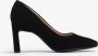Unisa Pumps Stiletto Dames Damesschoenen Suède Blokhak hoogte 8 cm Waba Zwart - Thumbnail 3