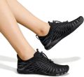 Unisex barefoot-schoenen — Maat M — Outdoor waterschoenen — Vijfvingerschoenen — Waadschoenen — Strandschoenen — Zwem- & fitnessschoenen — Fiets- & wandelschoenen — Trailrunning antislip outdoor — Stroomtrekking-schoenen — Duikschoenen - Zwart