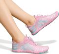 Unisex barefoot-schoenen — Maat M — Outdoor waterschoenen — Vijfvingerschoenen — Waadschoenen — Strandschoenen — Zwem- & fitnessschoenen — Fiets- & wandelschoenen — Trailrunning antislip outdoor — Stroomtrekking-schoenen — Duikschoenen - Roze