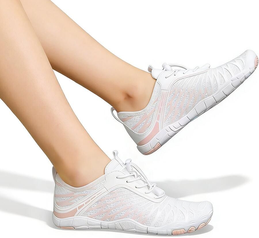 Unisex barefoot-schoenen — Maat XL — Outdoor waterschoenen — Vijfvingerschoenen — Waadschoenen — Strandschoenen — Zwem- & fitnessschoenen — Fiets- & wandelschoenen — Trailrunning antislip outdoor — Stroomtrekking-schoenen — Duikschoenen