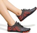 Unisex barefoot-schoenen — Maat XL — Outdoor waterschoenen — Vijfvingerschoenen — Waadschoenen — Strandschoenen — Zwem- & fitnessschoenen — Fiets- & wandelschoenen — Trailrunning antislip outdoor — Stroomtrekking-schoenen — Duikschoenen - Oranje