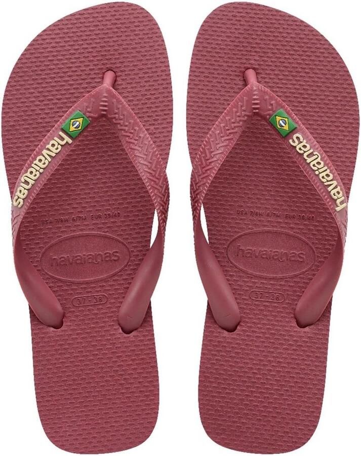 Unisex Slippers Strandschoenen Teenslippers Strand Vakantie Iconisch Logo 20x15x Blauw
