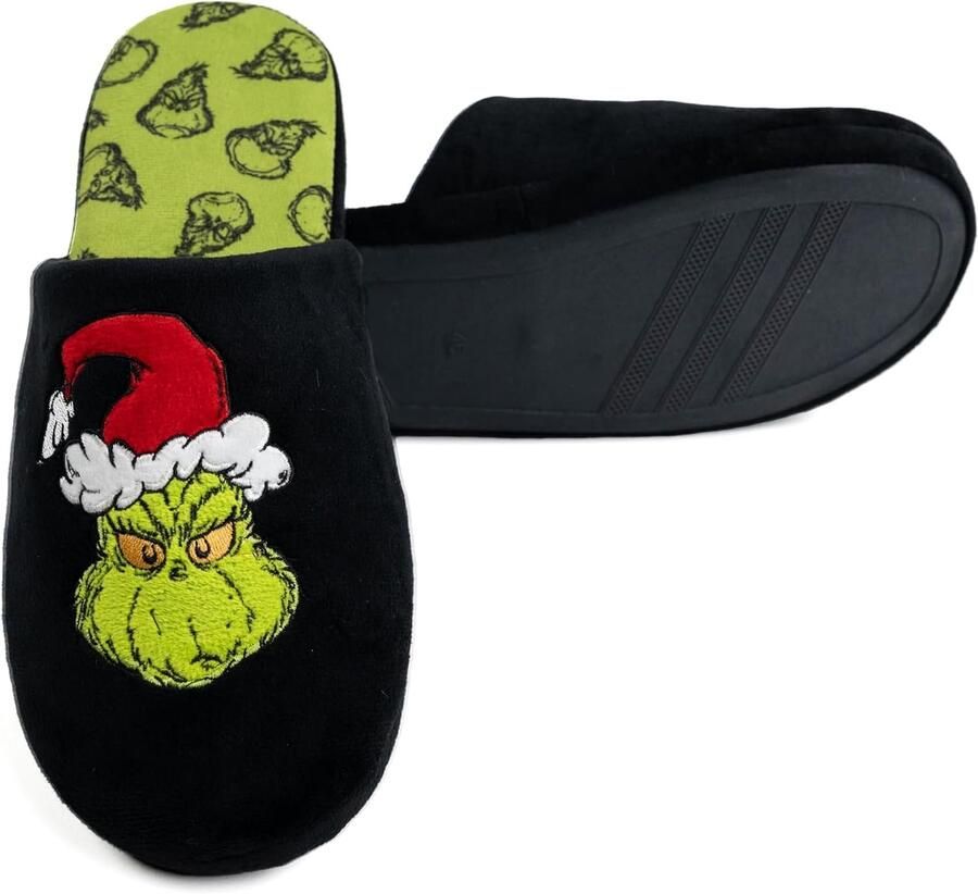 United Labels Grinch Pantoffels Unisex Zwart