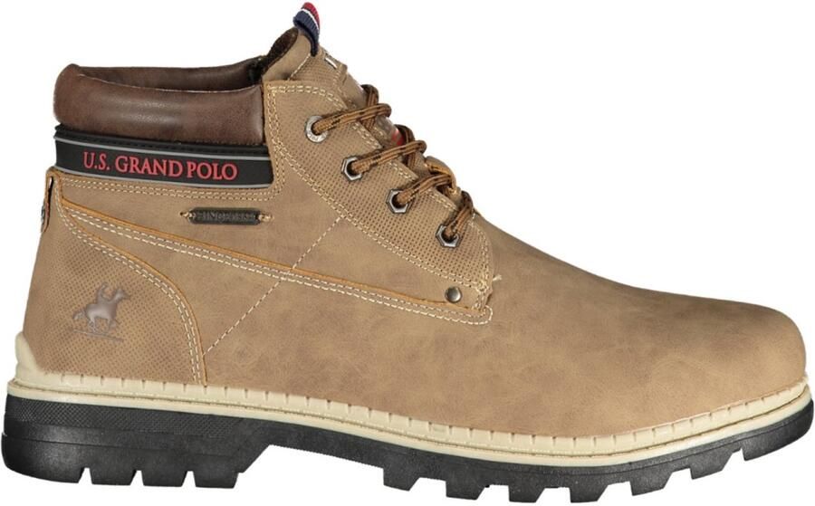 U.S. GRAND Veterboots Heren Bruin Stevige Enkelboots