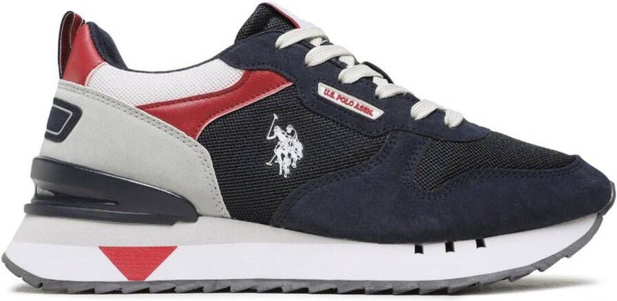 U.s. Polo Assn. Vetersneakers met ronde neus Grijs Heren