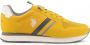 U.s. Polo Assn. Gele Sneakers Textiel Suede PU Yellow Heren - Thumbnail 1