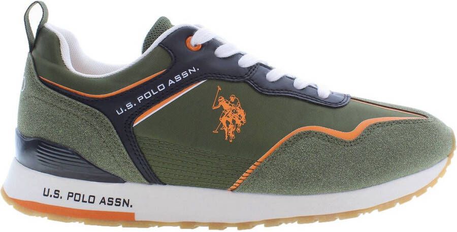 U.S. POLO ASSN. Polyester Sneaker Met Contrasterende Details