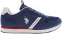 U.s. Polo Assn. Heren Sportschoen met Contrasterende Details Blauw Heren - Thumbnail 1