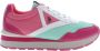 U.s. Polo Assn. Dames Roze Sneakers met Sportschoen Stijl Roze Dames - Thumbnail 1