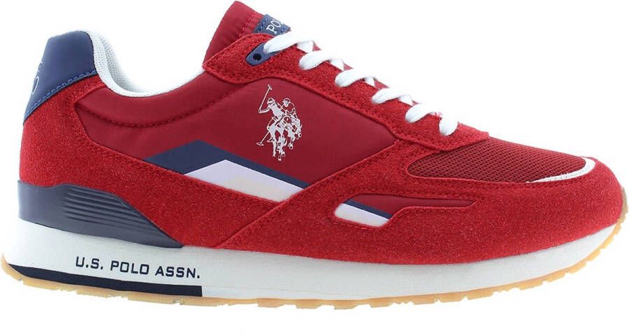 U.s. Polo Assn. Rode Sports Sneakers voor Heren Rood Heren