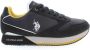 U.s. Polo Assn. Zwarte Polyester Sneaker met Contrasterende Details - Thumbnail 1