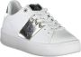 U.s. Polo Assn. Sportieve witte vetersneakers met logoprint White - Thumbnail 1