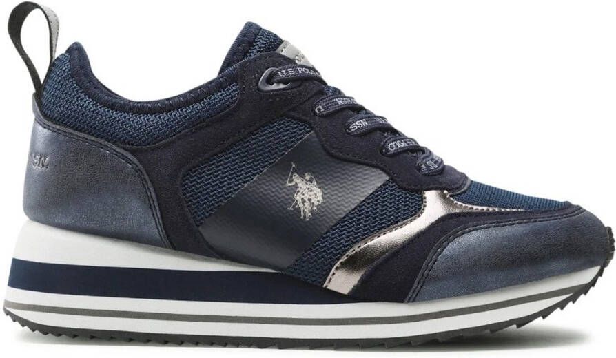 U.S. POLO ASSN. Sylvi Dames Sneaker Navy Vrouwen