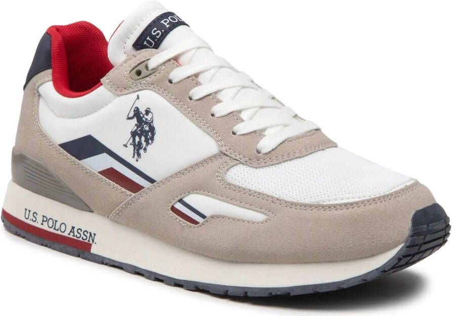 U.s. Polo Assn. Witte Sneaker Hardloopschoenen White Heren