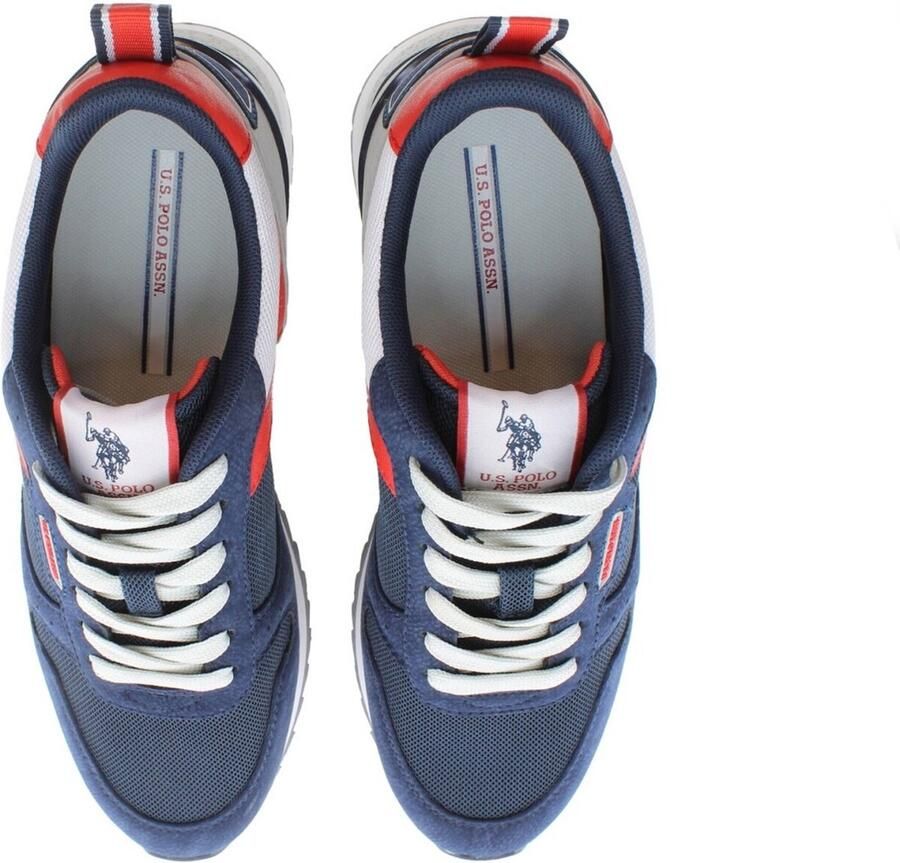 U.s. Polo Assn. Vetersneakers met ronde neus Grijs Heren