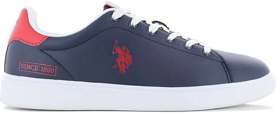 U.S. POLO ASSN. BYRON Heren Sneakers Schoenen Blauw 001-DBL-RED10