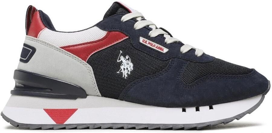 U.S. POLO ASSN. Heren Buzzy Sneakers Grijs MarineBlauw Multicolour