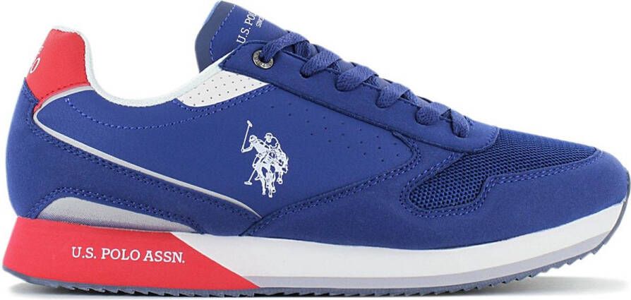 US Polo Assn U.S. POLO ASSN. Nobil 003 Heren Sneakers Schoenen Blauw 003 BLU