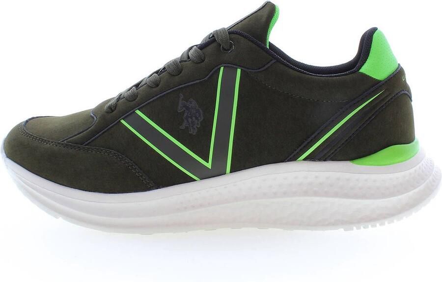 U.S. POLO ASSN. Polyester Sneaker Met Contrasterende Details