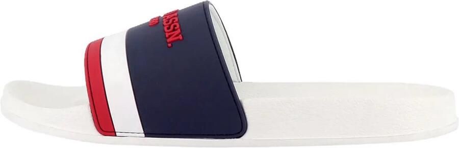 U.S. POLO ASSN. Skye Slippers Wit Blauw Man