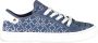 U.s. Polo Assn. Blauwe Sportieve Veterschoenen met Contrastdetails Blue Dames - Thumbnail 1